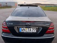 Gebraucht Mercedes E270 177 PS (130 kW) 2003 Schwarz Limousine