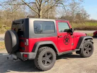 Gebraucht Jeep Wrangler Rubicon 177 PS (130 kW) 2009 Rot SUV