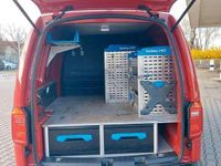 Gebraucht VW Caddy 122 PS (89 kW) 2017 Rot Van / Kleinbus