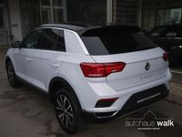 Gebraucht VW T-Roc Style 150 PS (110 kW) 2018 White silver metallic SUV