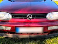 Gebraucht VW Golf III 75 PS (55 kW) 1997 Rot Kleinwagen