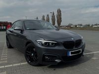 gebraucht BMW 220 d Coupé M Sport Mineralgrau Apple CarPlay