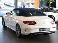 Gebraucht Mercedes C400 AMG line 333 PS (244 kW) 2019 Polarweiss  unilack Cabrio