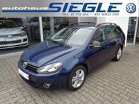Gebraucht VW Golf VII Match 140 PS (102 kW) 2013 Blau metallic Kombi
