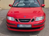 Gebraucht Saab 9-3 Cabriolet Vector 150 PS (110 kW) 2006 Rot Cabrio