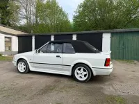 Gebraucht Ford Escort Cabriolet 90 PS (66 kW) 1990 Weiß Cabrio