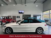 Gebraucht Mercedes C220 AMG line 170 PS (125 kW) 2017 Diamantweiss Cabrio