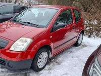 Brugt Citroën C2 60 HK (44 kW) 2004 Rød Hatchback