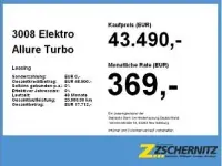 Neu Peugeot e-3008 Allure 153 kW (209 PS) 2026 Blau (obsession blau) SUV