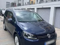 Gebraucht VW Touran Cup 140 PS (102 kW) 2014 Blau Van / Kleinbus