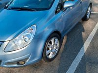 Gebraucht Opel Corsa 80 PS (58 kW) 2007 Blau Kleinwagen