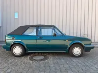 Gebraucht VW Golf Cabriolet 101 PS (74 kW) 1994 Grün Cabrio