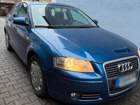 Gebraucht Audi A3 160 PS (117 kW) 2007 Blau Kleinwagen