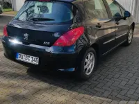 Gebraucht Peugeot 308 120 PS (88 kW) 2007 Schwarz Kleinwagen