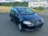 Gebraucht VW Fox 54 PS (39 kW) 2007 Schwarz Kleinwagen