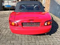 Gebraucht Mazda MX5 110 PS (80 kW) 1999 Rot Cabrio