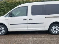 Usata VW Caddy 150 CV (110 kW) 2018 Bianco Monovolume