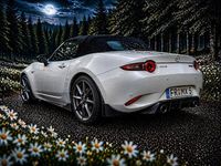 Second-hand Mazda MX5 160 CP (117 kW) 2017 Alb Cabrio