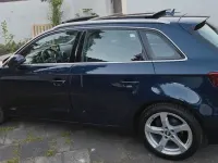 Second-hand Audi A3 S-Line 110 CP (80 kW) 2017 Albastru Berlinǎ