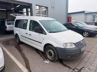 Gebraucht VW Caddy Maxi 105 PS (77 kW) 2010 Weiß Van / Kleinbus