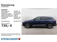 Gebraucht Audi Q7 Ambiente 340 PS (250 kW) 2023 Navarrablau metallic SUV
