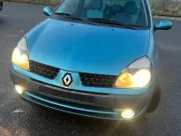 Gebraucht Renault Clio 2002 Blau Kleinwagen