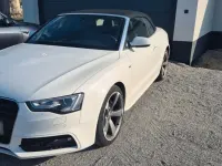 Usata Audi A5 Cabriolet S-Line 177 CV (130 kW) 2016 Bianco Cabrio
