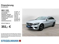 Gebraucht Mercedes C220 Avantgarde 194 PS (142 kW) 2021 Iridiumsilber  metalliclack Kombi