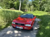 Gebraucht Audi Cabriolet Design 133 PS (97 kW) 1991 Rot Cabrio