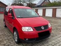 Gebraucht VW Caddy Maxi 105 PS (77 kW) 2009 Rot Van / Kleinbus