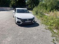Gebraucht VW Arteon R-line 150 PS (110 kW) 2019 Weiß Coupé