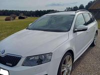 Gebraucht Skoda Octavia RS 184 PS (135 kW) 2015 Weiß Kleinwagen