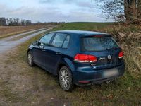 Gebraucht VW Golf VI 80 PS (58 kW) 2010 Blau Kleinwagen
