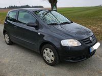 Gebraucht VW Fox 60 PS (44 kW) 2011 Schwarz Kleinwagen