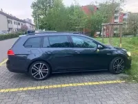Gebraucht VW Golf VII GTD 184 PS (135 kW) 2016 Carbon steel grey metallic Kombi