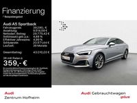 Gebraucht Audi A5 Advanced 265 PS (194 kW) 2023 Florettsilber metallic Coupé