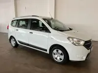 Gebraucht Dacia Lodgy Comfort 102 PS (75 kW) 2021 Weiß Van / Kleinbus