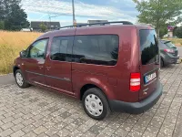 Gebraucht VW Caddy Maxi 109 PS (80 kW) 2011 Rot Van / Kleinbus