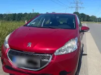 Gebraucht Peugeot 208 90 PS (66 kW) 2012 Rot Kleinwagen