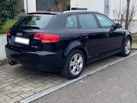 Gebraucht Audi A3 Sportback 140 PS (102 kW) 2007 Schwarz Kleinwagen