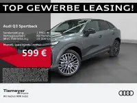 Neu Audi Q3 Sportback S-Line 277 PS (203 kW) 2026 Schwarz SUV