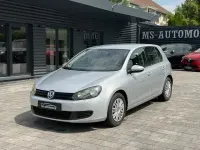 Gebraucht VW Golf VI Trendline 80 PS (58 kW) 2009 Silber Kleinwagen