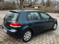 Gebraucht VW Golf VI 75 PS (55 kW) 2010 Blau Kleinwagen
