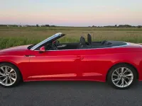 Gebraucht Audi A5 Cabriolet Advanced 190 PS (139 kW) 2020 Rot Cabrio
