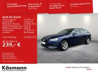 Gebraucht Audi A4 Business 163 PS (119 kW) 2024 Navarrablau metallic (metallic) Kombi