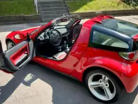 Usata Smart Roadster 101 CV (74 kW) 2005 Rosso Cabrio