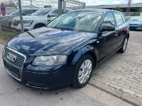 Gebraucht Audi A3 Attraction 105 PS (77 kW) 2007 Tiefseeblau perleffekt Kleinwagen