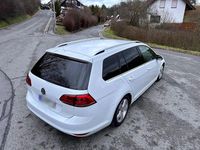 Gebraucht VW Golf VII Highline 105 PS (77 kW) 2013 Weiß Kombi