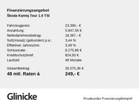 Neu Skoda Kamiq Tour 95 PS (69 kW) 2025 Blau SUV