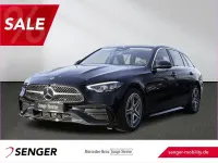 Gebraucht Mercedes C180 AMG 170 PS (125 kW) 2023 Unilack schwarz Kombi